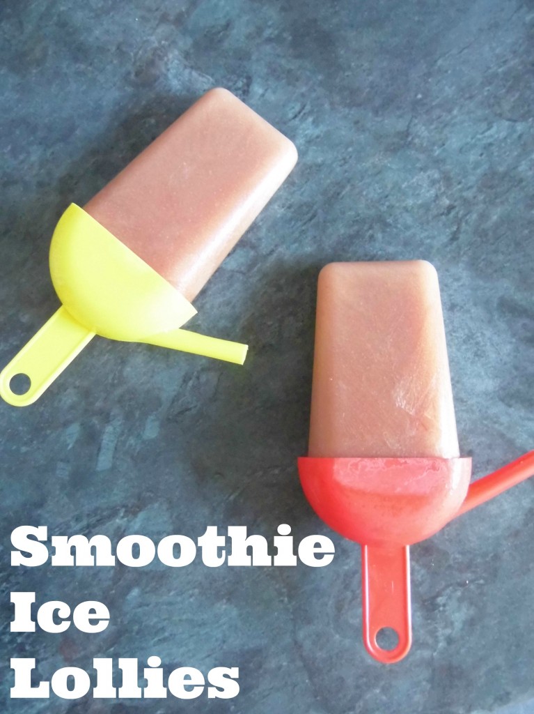smoothie ice lollies