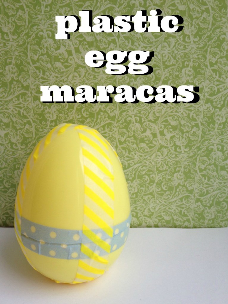 plastic egg maracas