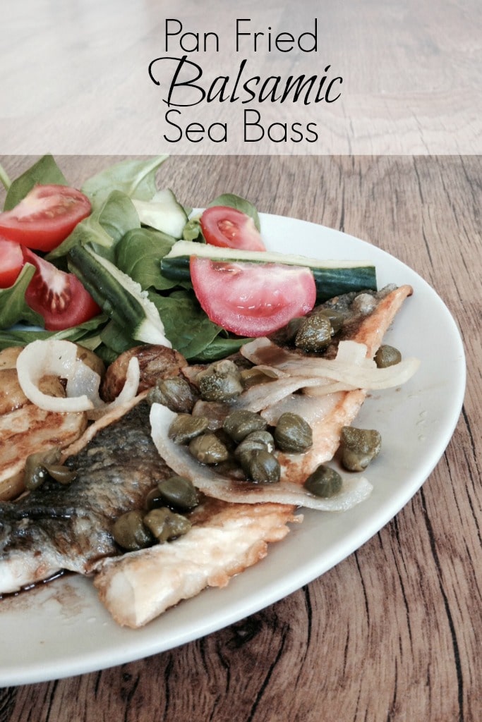 pan fried sea bass