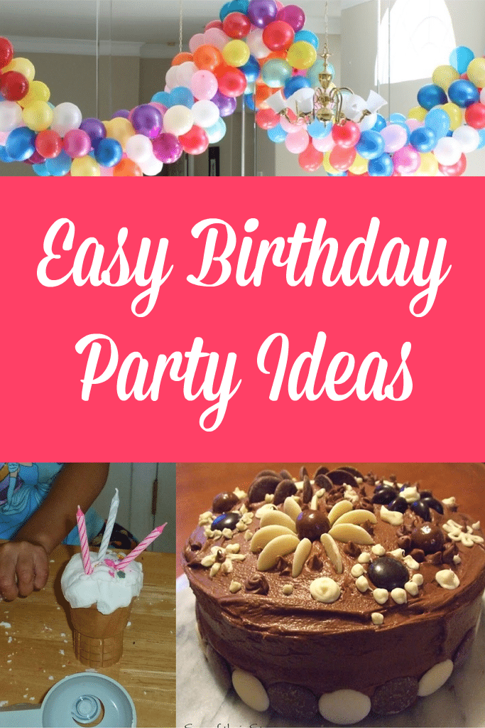easy birthday party ideas