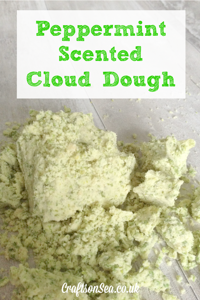 Peppermint Scented Cloud Dough