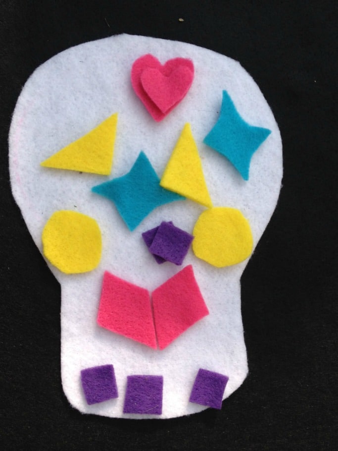 day of the dead felt crafts