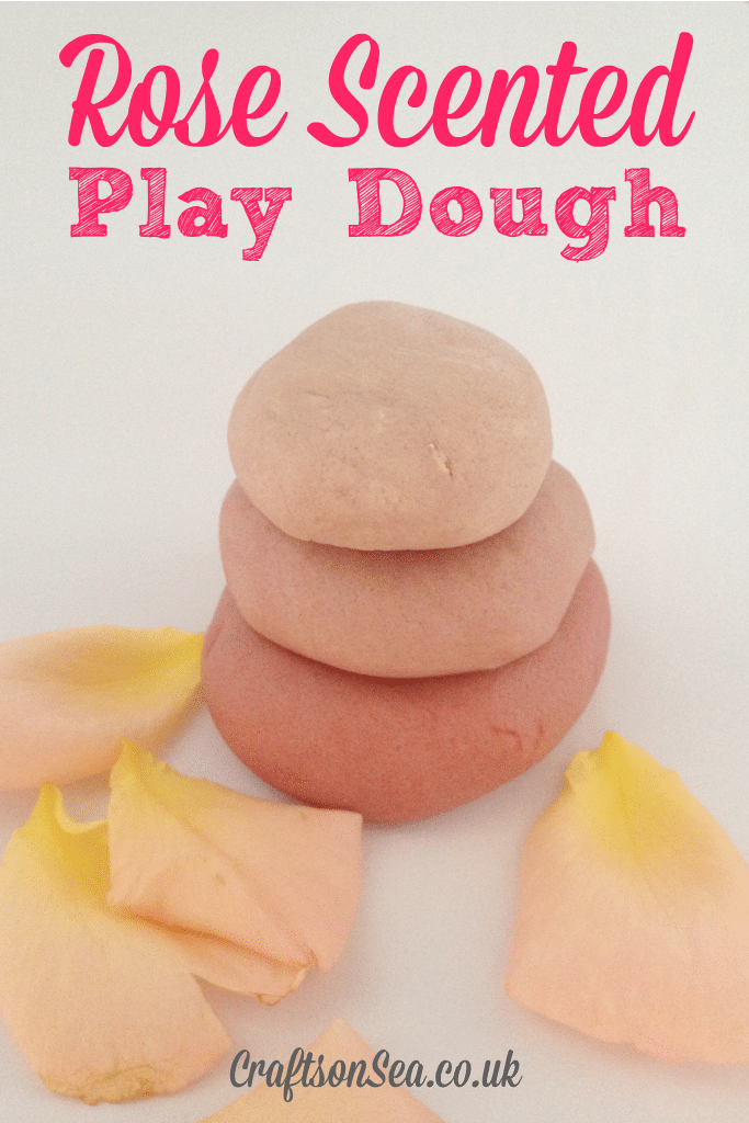 Rose Scented Play Dough