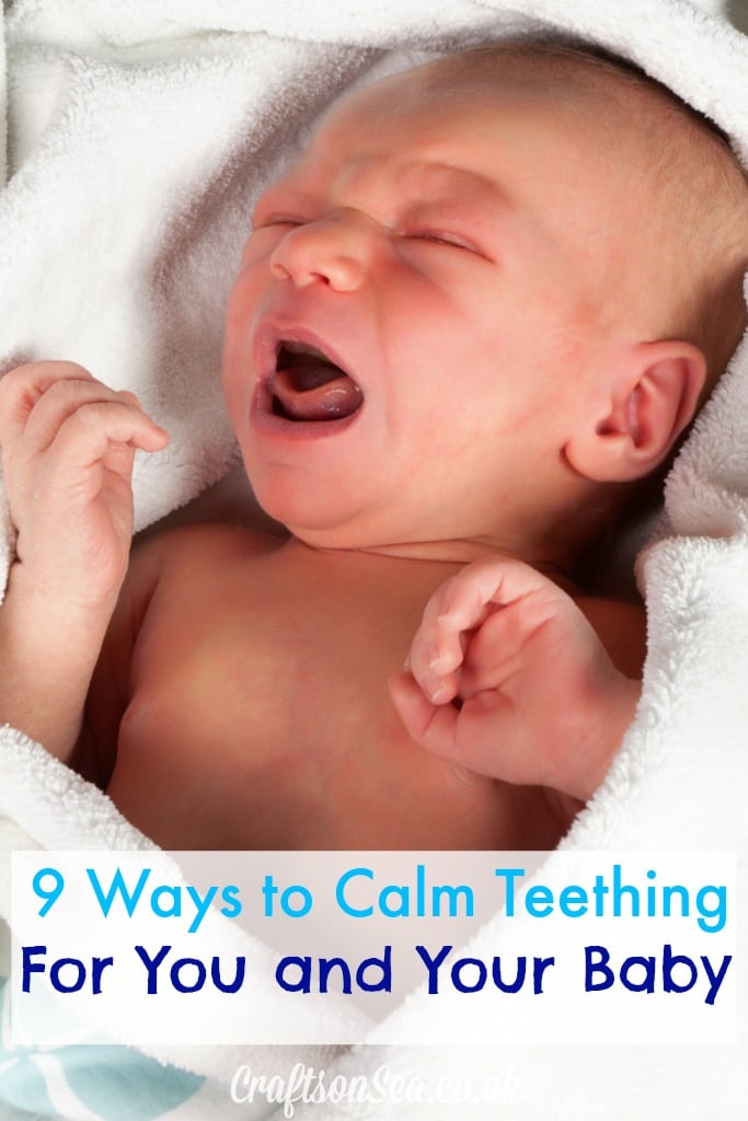 9 ways to calm teething for you and your baby