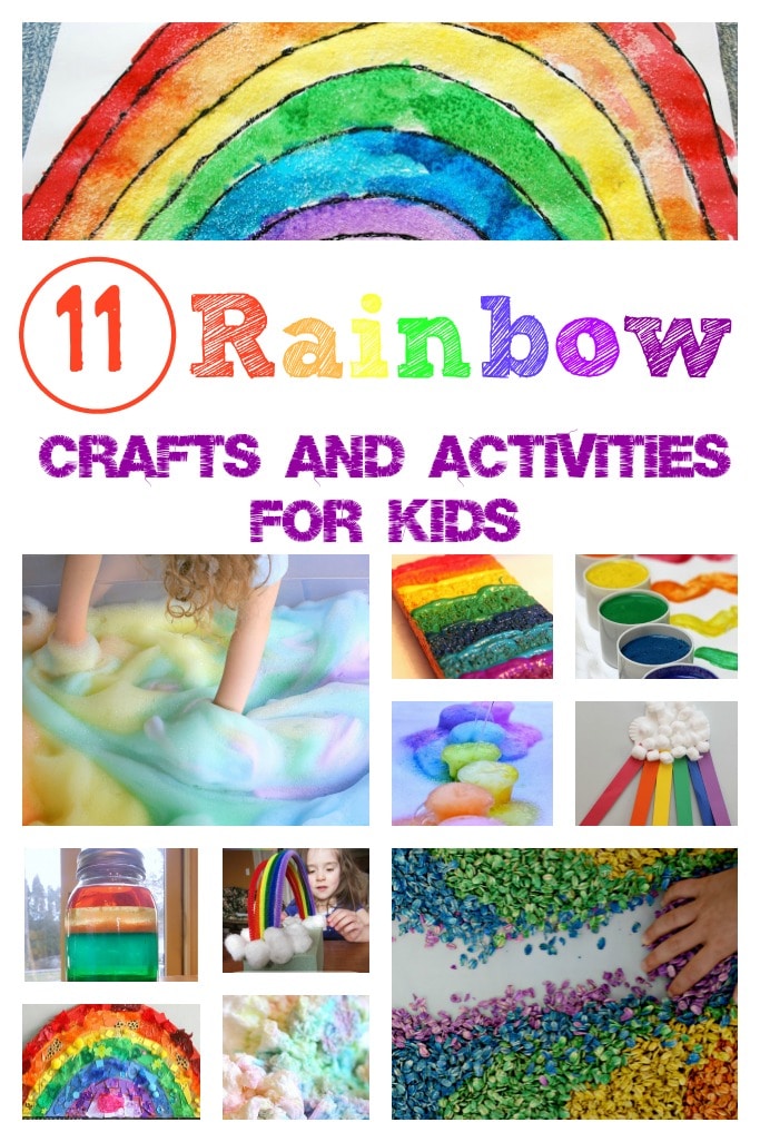 Rainbow crafts and activities for kids