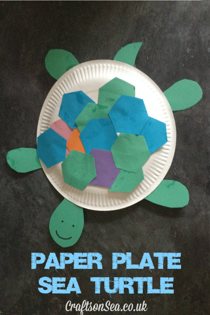 Sea Crafts for Kids Sea Turtle Paper Plate Craft