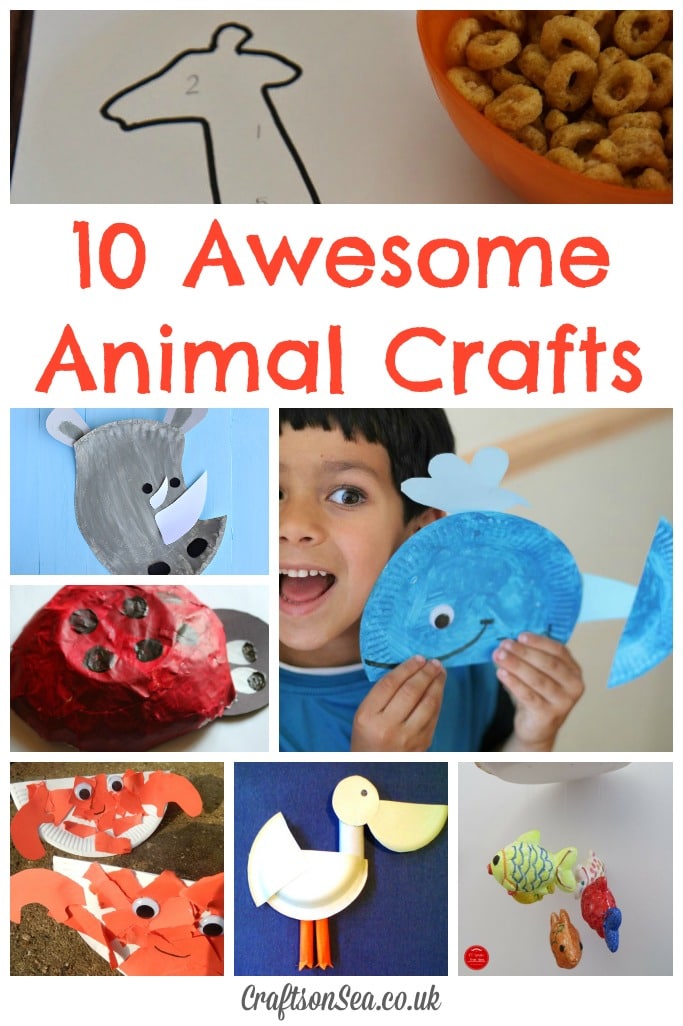 10 Awesome Animal Crafts