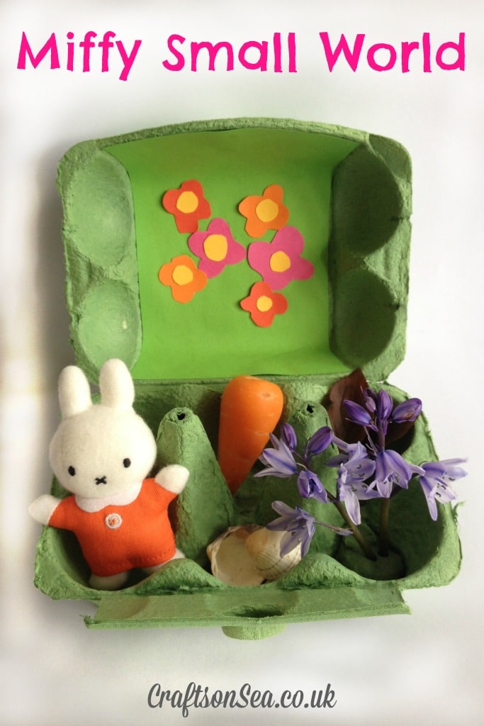 miffy in the garden small world craft